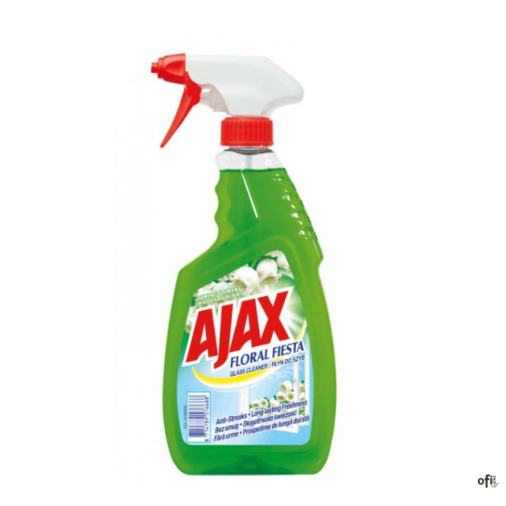 AJAX Płyn do mycia szyb 500ml Floral Fiesta ( zielony )rozpylacz 76688