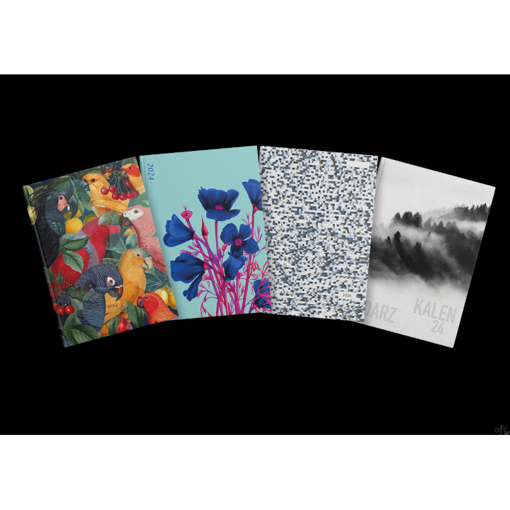 Kalendarz TOP 2000 UNIVERSAL 2024 A5 dzienny 400177470