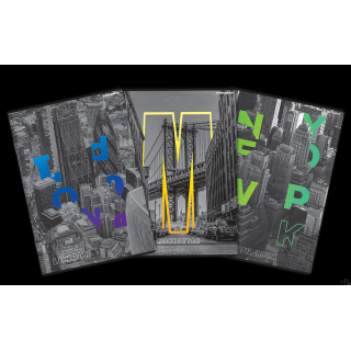 Zeszyt TOP CITY A4 96K 70G kratka 400169507 Top 2000