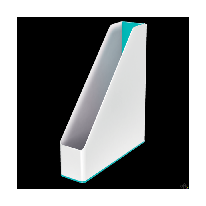 Pojemnik na dokumenty Leitz WOW dwukolorowy, turkusowy 53621051