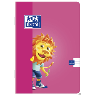 Zeszyt A5 16k, linia podwójna kolorowa, OXFORD, LION 400106954