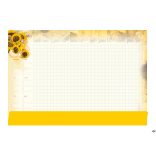 Terminarz-Planer B3 z listwą 2026 Słoneczniki Michalczyk i Prokop T-2-B3-3 kalendarz