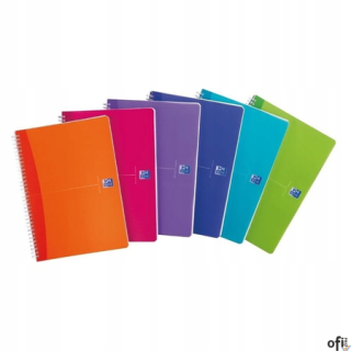 Kołonotatnik A5 90 kartek linia My Colours Oxford 100104780