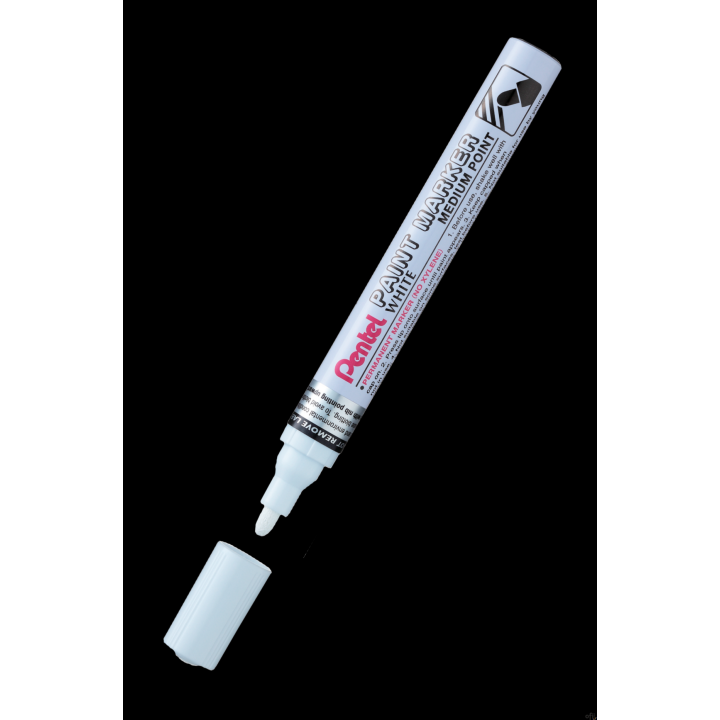 Marker olejowy w aluminiowej obudowie biały MMP10-W PENTEL
