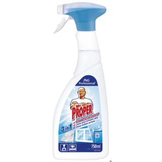 MR.PROPER Płyn spray 750ml 3w1 dezynfekcja i czyszczenie powierzchni i szkła  1001001331