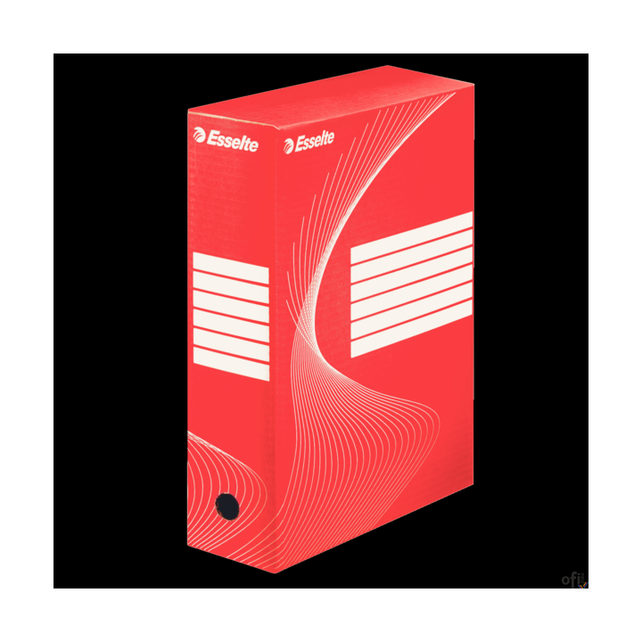 Pudełka archiwizacyjne ESSELTE BOXY 100mm czerwone 128422