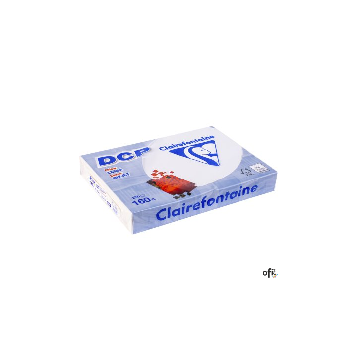 Papier xero satynowy A4/160g DCP IVORY kość słoniowa 6826 500ark Clairefontaine