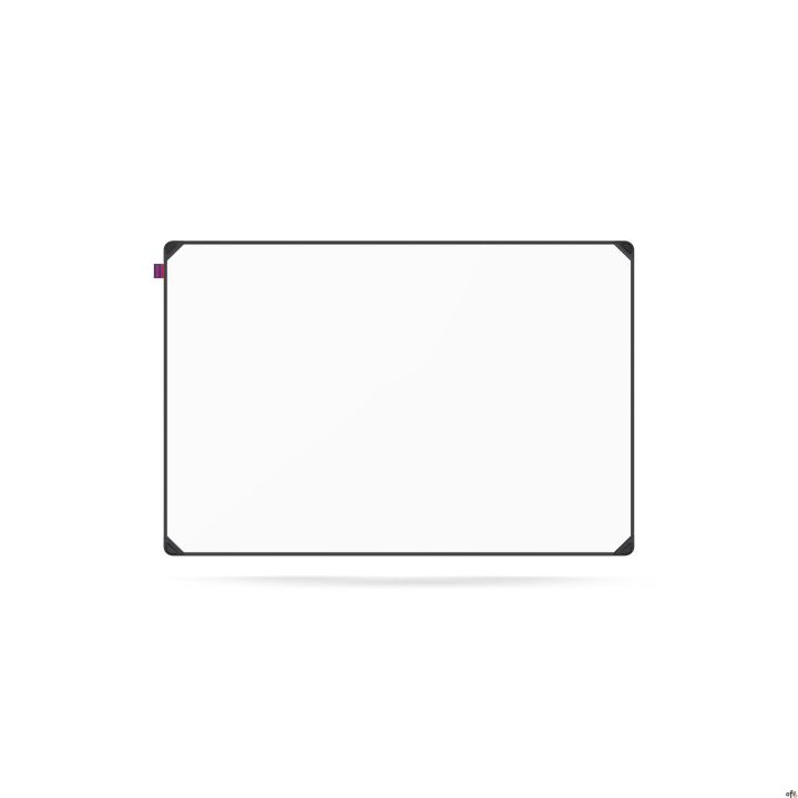 Tablica suchościeralna magnetyczna MEMOBE IDEA, rama aluminiowa EDGE, 90X60 CM MITM090060.02.60.51