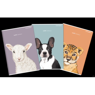 Zeszyt TOP ANIMAL A4 60K 70G GLADKA 400169487 Top 2000