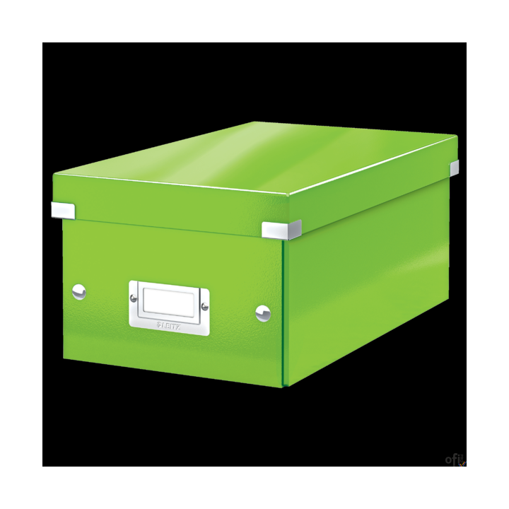 Przykuwające wzrok, stylowe pudełko na płyty DVD i inne drobiazgi_Szybkie i łatwe składanie/rozkładanie dzięki konstrukcji spina