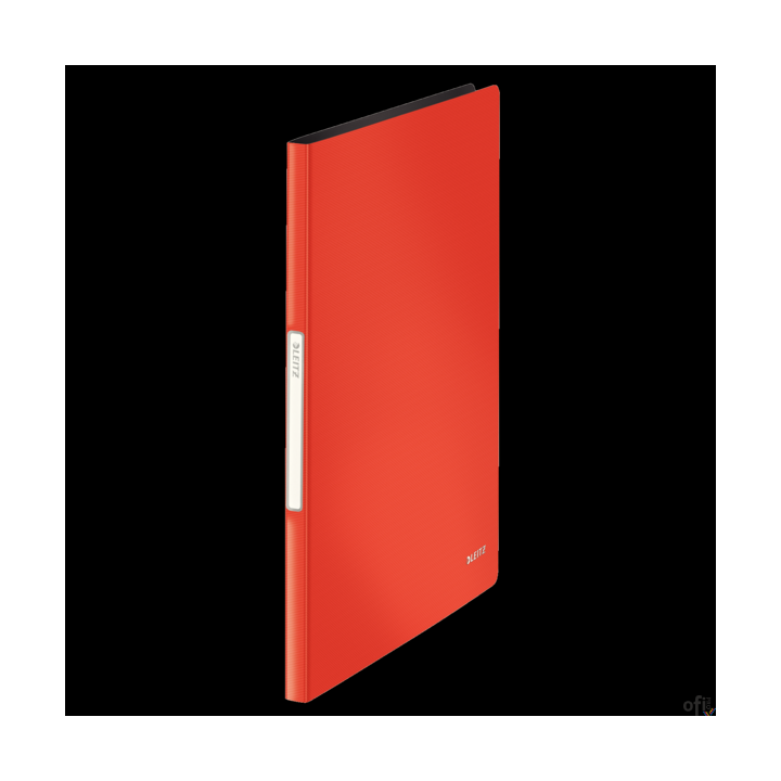 Album ofertowy 20kieszeni LEITZ SOLID jasnoczerwony 45641020