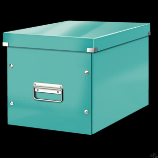 Przykuwające wzrok, stylowe pudełko, które zmieści wysokie i okrągłe przedmiotyKonstrukcja umożliwia składanie pudełka kiedy nie