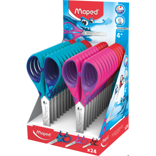 Nożyczki ESSENTIALS SOFT szkolne 13 cm MAPED 464412