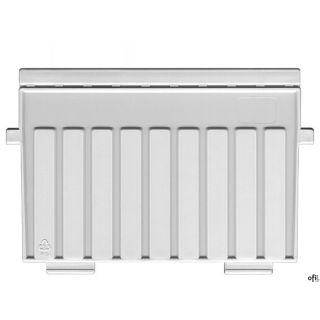 Przekładka HAN polistyren,A5 do kartoteki szare 902511-13