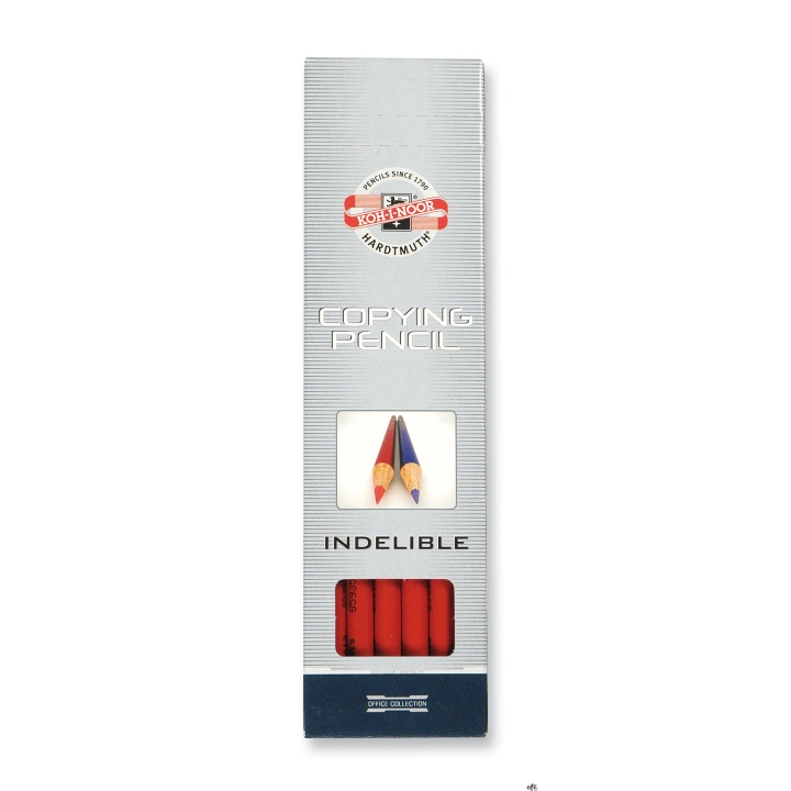 Ołówek 1561/G kopiowy czerwony KOH I NOOR