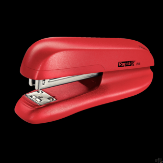 Zszywacz RAPID mały F6 24-26/6 25kartek czerwony 5000270