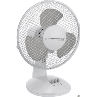 Wentylator biurkowy ZEPHYR biało-szary EHF004WE ESPERANZA