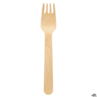 Widelec drewniany (50 sztuk) 19417