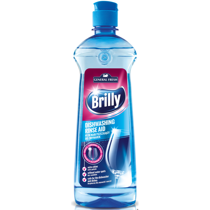 Płyn nabłyszczający do zmywarek BRILLY 500ml GENERAL FRESH  08106