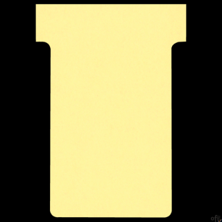 Karteczki T-Card Nobo, rozmiar 2, żółte 100 szt. 2002004