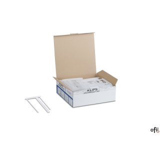 Klipsy archiwizacyjne zaczepowe  100 szt. VAUPE, 101/10