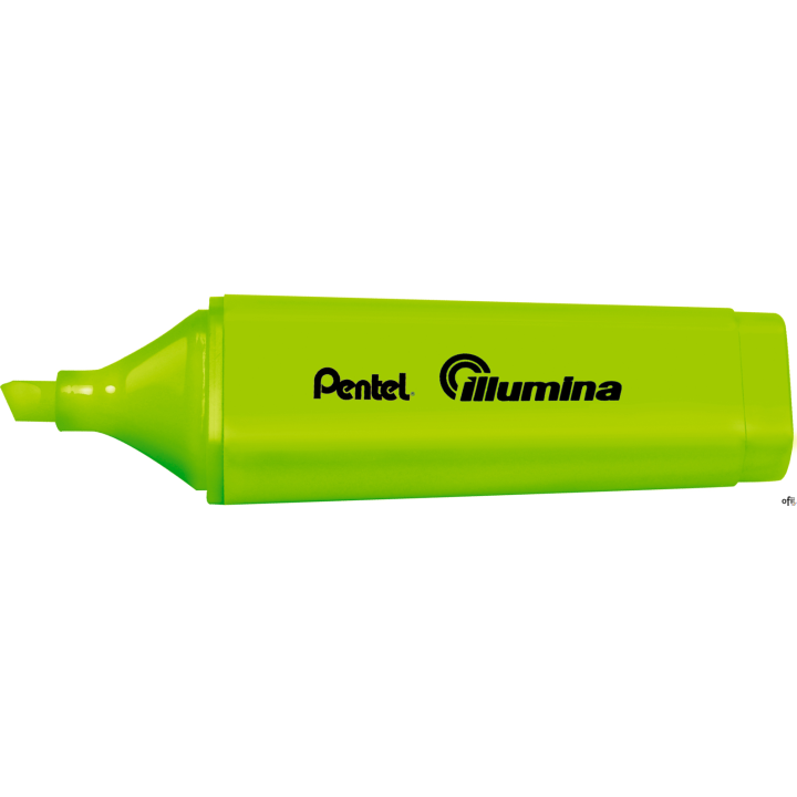 Zakreślacz płaski ze ściętą końcówką seledynowy SL60-K PENTEL