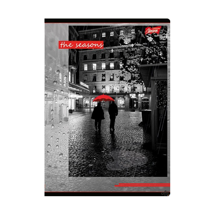 Zeszyt A5 60k kratka L mix dziewczęcy I laminowany      UNIPAP *7059