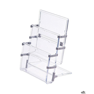 Stojak na ulotki A5 dwie kieszenie 0403-0049-00 PANTA PLAST