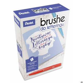 Zestaw do nauki kaligrafii  ZESTAW-SES15C-ABCD-L PENTEL