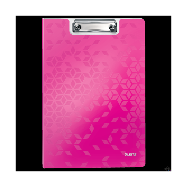 Deska A4 z klipem i okładką Leitz WOW   _doskonała do pracy w terenie, na konferencji czy zebraniu__wykonana z wysokiej jakości 