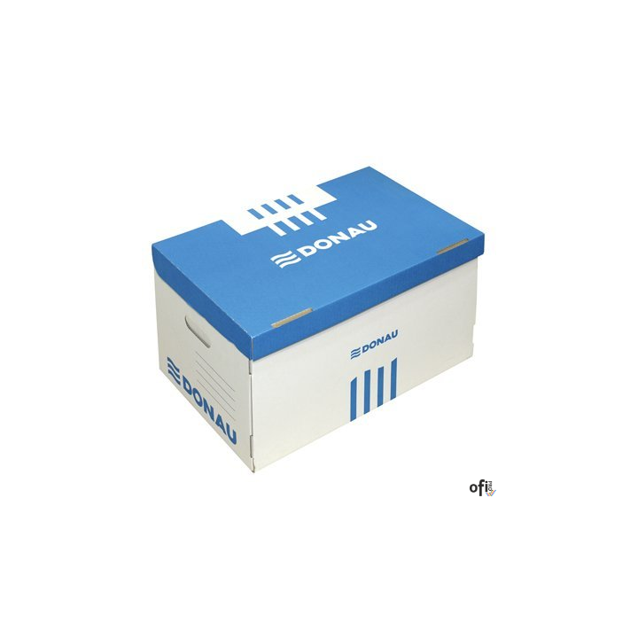 Pudło archiwizacyjne DONAU zbiorcze niebieskie 7666301FSC-10