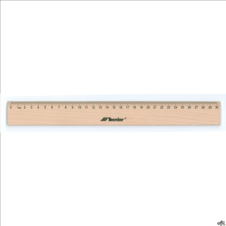 Linijka drewniana 50cm 30064 LENIAR