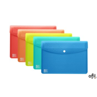 Teczka kopertowa Urban dl PP przejrzysty mix 400147029 OXFORD