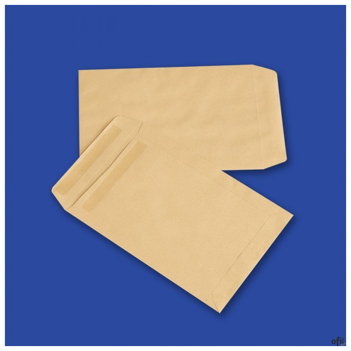 Koperty C5 SK brązowe 90g (500szt.) NC samoklejące 31423020