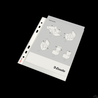 Koszulki groszkowe A5 Esselte, 65 mic., 100 szt., w kartonie, 23787