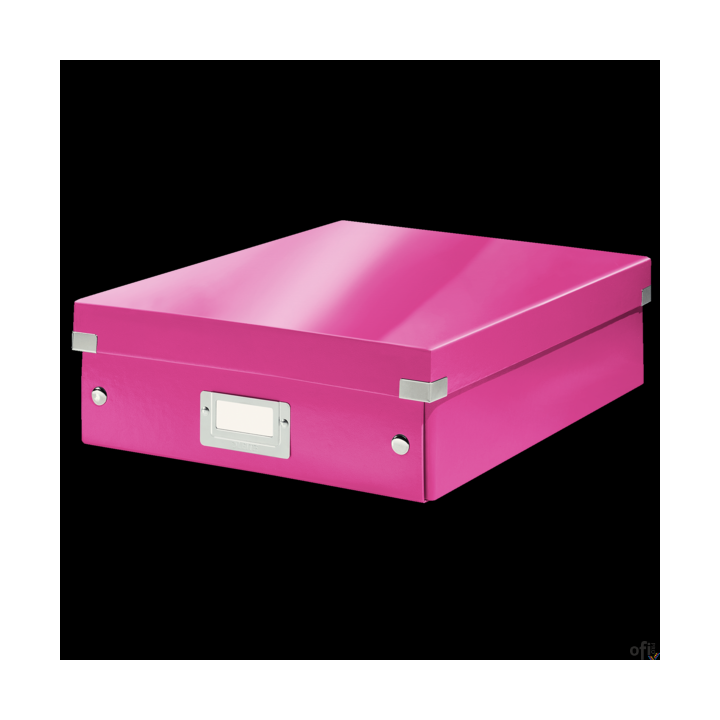 Kolekcja pudeł Leitz Click & Store_Stylowy i praktyczny system archiwizacji w nowoczesnym stylu,_wygląda świetnie zarówno w domu