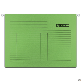 Teczka zawieszkowa zielona A4 230g 7410905-06 DONAU
