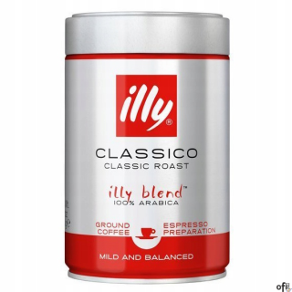 Kawa ILLY CLASSICO 250g mielona puszka