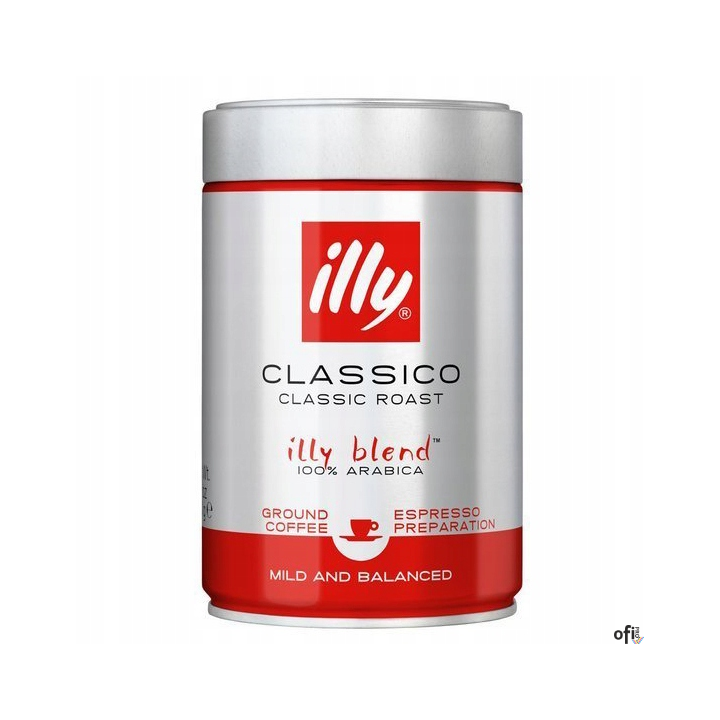 Kawa ILLY CLASSICO 250g mielona puszka