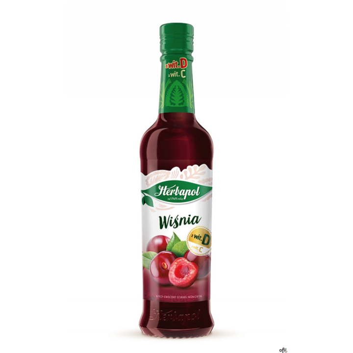 Syrop HERBAPOL Wiśnia 420ml