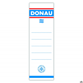 Etykiety do segregatora samoprzylepne 75mm (20) 8375920 DONAU