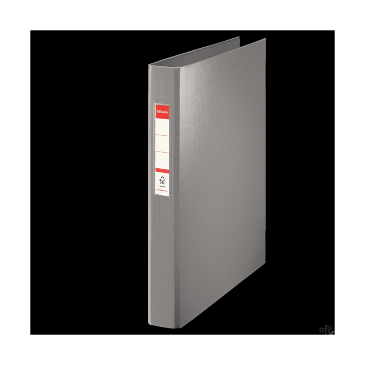 Segregator Esselte A4 z 4 kółkami, grzbiet 42 mm, szary, 14463