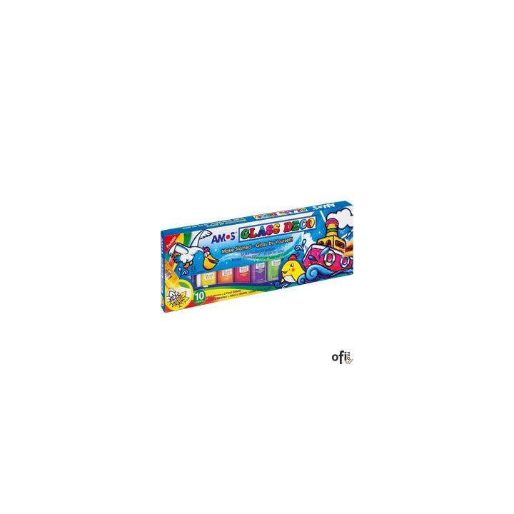 _ wysokiej jakości farby witrażowe przeznaczone do samodzielnego wykonania witraży oraz dekoracji szkła, porcelany, luster, płyt