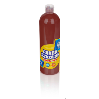 Farba szkolna Astra 500 ml - brązowa, 301109006
