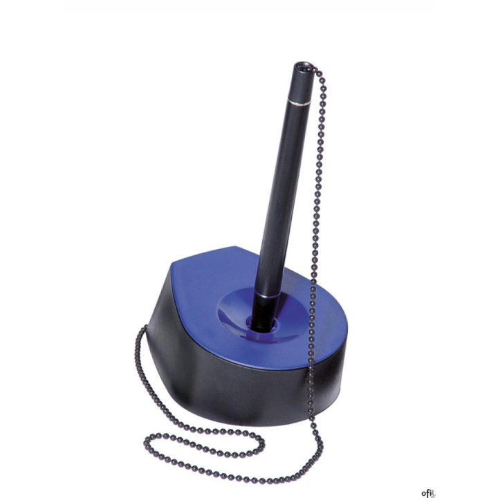 Długopis na łańcuszku HAN Salsa czar.-niebie. HN177034-99 1mm 55cm (X)