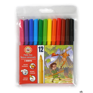 Flamastry 12kol. 771002/AB04 KOH- I-NOOR