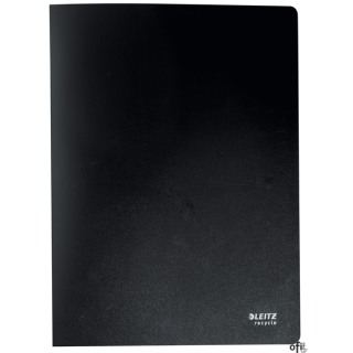 Album ofertowy Recycle 40 koszulek A4 PP, czarny Leitz, 46770095 SALE