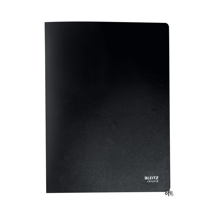 Album ofertowy Recycle 40 koszulek A4 PP, czarny Leitz, 46770095 SALE