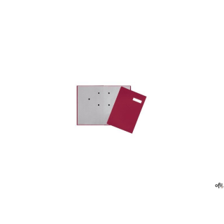 Teczka do podpisu DURABLE 20-częściowa czerwona 24191-11