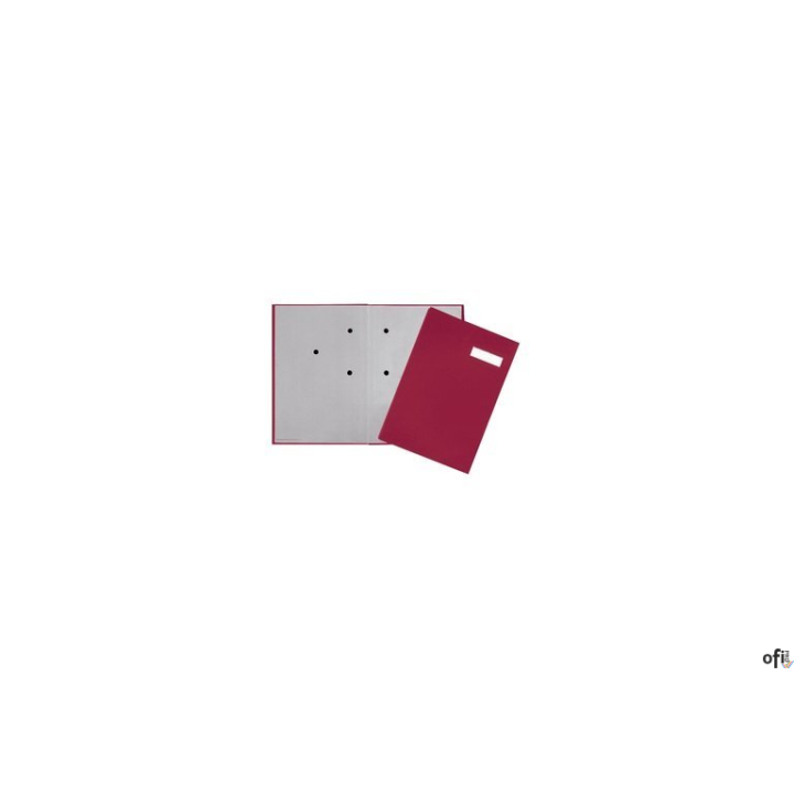 Teczka do podpisu DURABLE 20-częściowa czerwona 24191-11